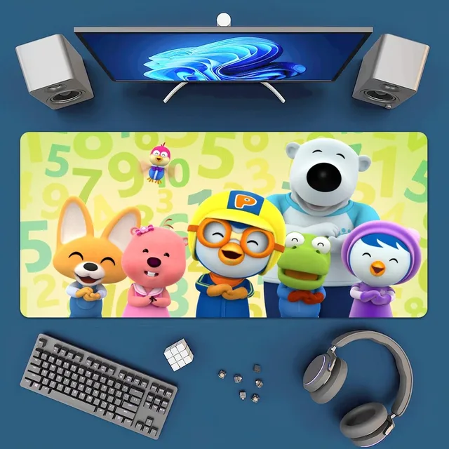 MINISO Korea Mousepad: A Delightful Workspace Essential 3 MINISO Korea Cartoon P-Pororo Cute Mousepad