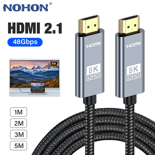 8K HDMI 2.1 Cable Optical Fiber 8K 60Hz HDMI 2.1 Cable 4K 120Hz