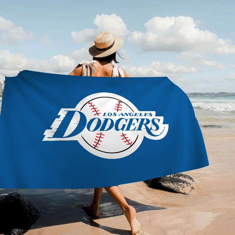 Dodgers Microfiber Beach Towel Absorbent Quick dry Soft Yoga Swimming Resort Mountain Climbing