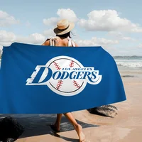 Dodgers Microfiber Beach Towel Absorbent Quick dry Soft Yoga Swimming Resort Mountain Climbing Towel 2