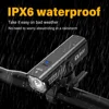 TOWILD 1600LM Bicycle Light 5000mAh Bike Light IPX6 Flashlight Aluminum Front Lamp Type-C Charging MTB Road Cycling Headlights 6