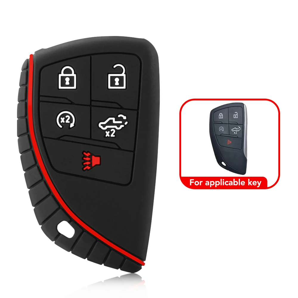 Luxurious Car Key Cover Case with Keychain