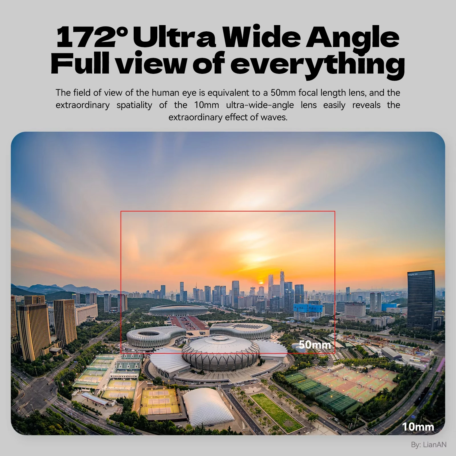 Brightin Star 10mm F5.6 어안 광각 APS-C 미러리스 카메라 렌즈( ZV-E10 A6400용, 캐논 EF-M용, 니콘 Z용)