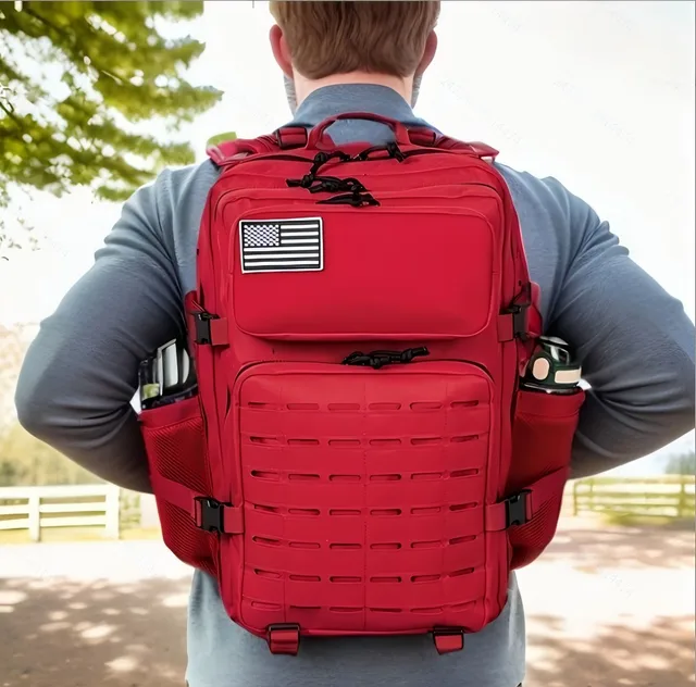 25L/45L Tactical Backpack Outdoor for Women/men Laser Cut Molle Hiking 3Day pack School Bag Gym Rucksack with Dual Cup Holder 25L/45L Tactical Backpack Outdoor for Women/men Laser Cut Molle Hiking 3Day pack School Bag Gym Rucksack with Dual Cup Holder