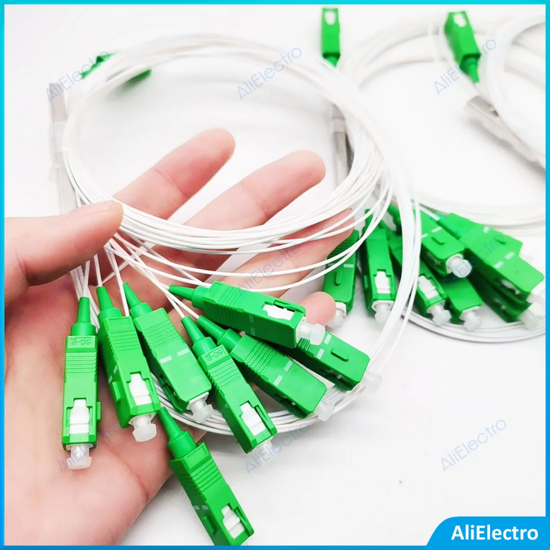 1X8 Fibra Ottica Sc/Apc Splitter 8 Canali Splitter Sc Apc/Upc Blockless Micro Tipo Plc Splitter In Fibra Ottica Mini Modulo