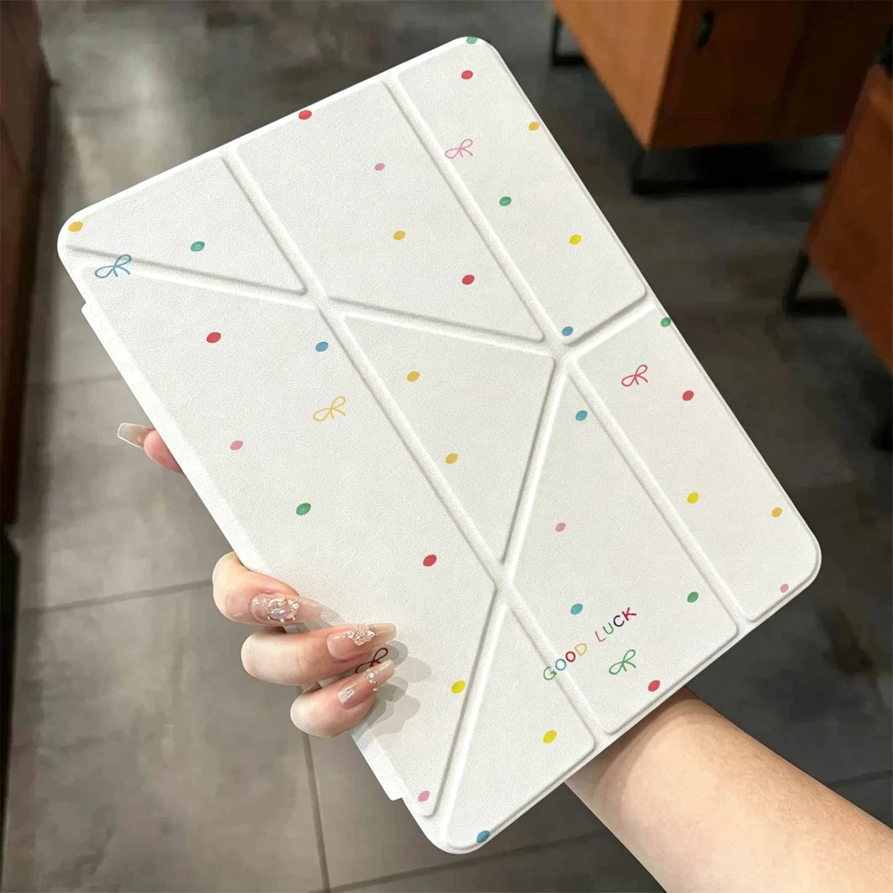 Premium Protective Tablet Case with Pen Slot - Good Luck Edition