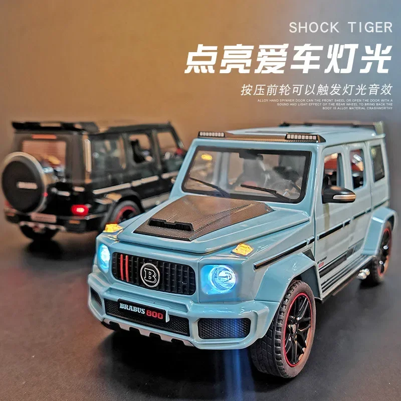 BRABUS 800 ブラック SUV 1/24スケール Gクラス」ベースの超高性能SUV