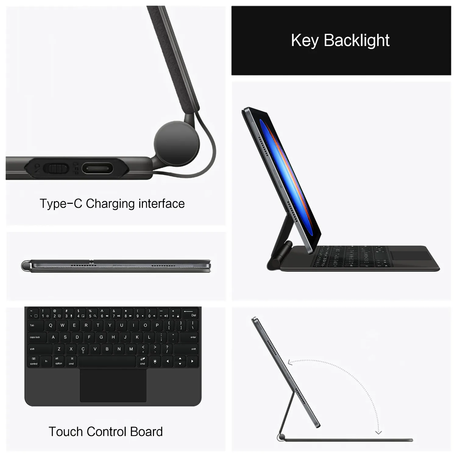 Magic Keyboard with Backlight and Touchpad