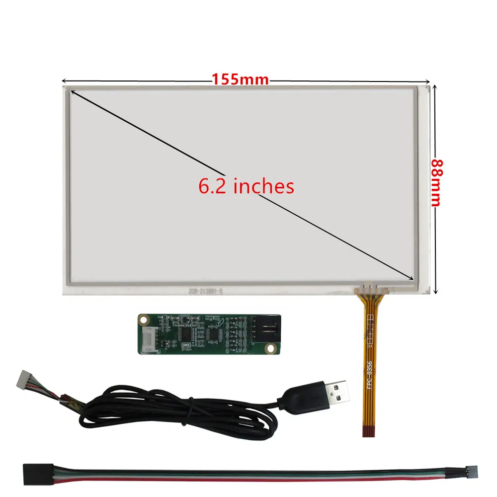 Tela LCD para Raspberry Pi Monitor, Touch