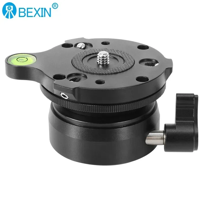 

Bexin DY60N tripod head aluminum alloy horizontal regulation adapter for tripod unique frame photography camera