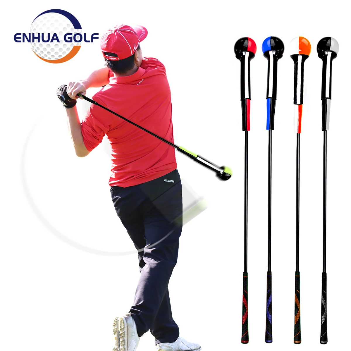 

Golf Swing Trainer Tempo & Flexibility Training Aids Warm-Up Stick Ideal for Indoor & Outdoor Practice 40''(100cm)