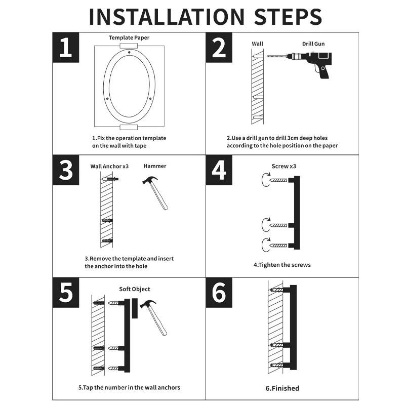 Stainless Steel House Number 12in/30.48cm Double Screw Hole Numbers Address Sign #0-9 Digital Metal Tag