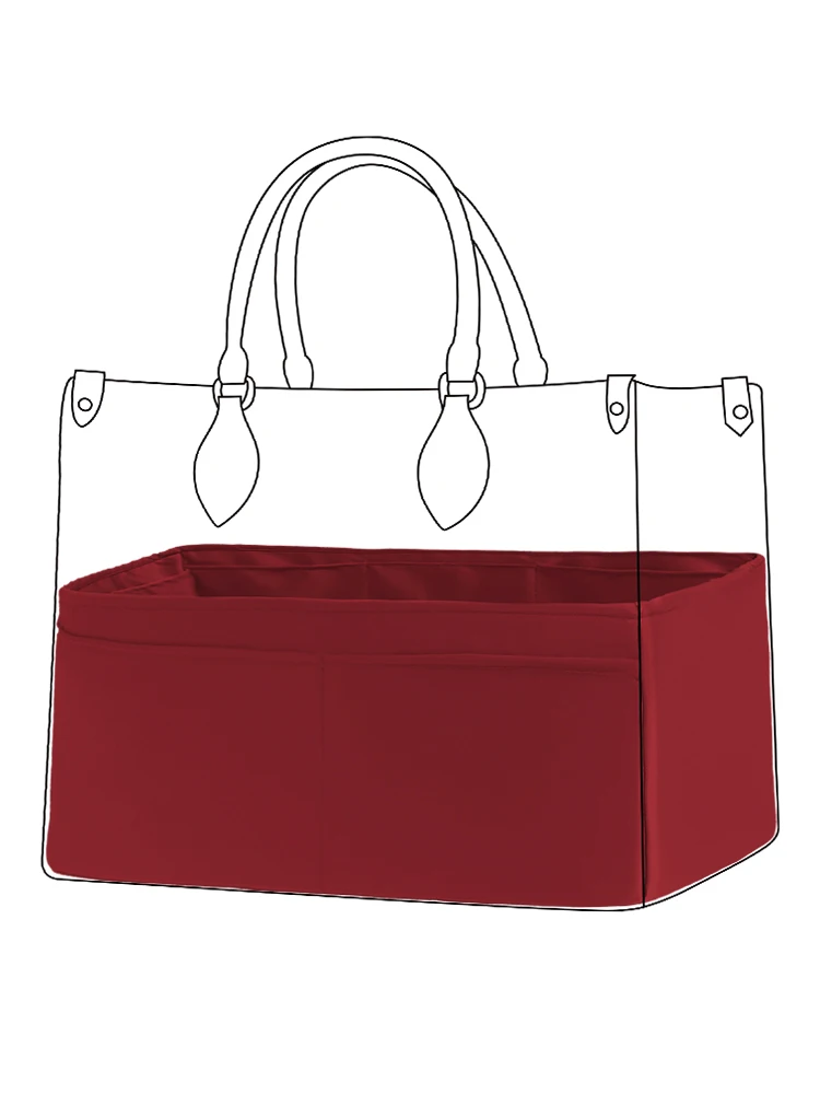  Purse Organizer Insert For Handbags, Silk Purse