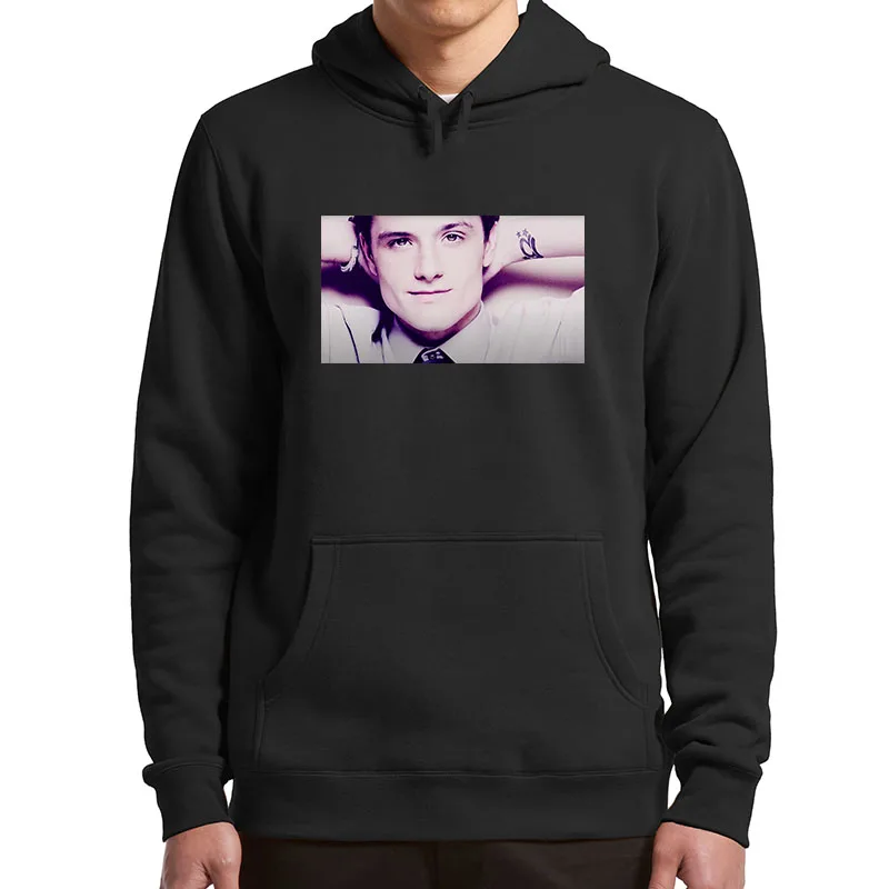 Josh Hutcherson Hoodies Retro Peeta Mellark Fans Y2k Gift Pullover For Men Women Soft Unisex Hooded Sweatshirt