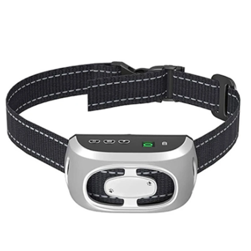 

Pet Dog Anti-Barking Control Collar Rechargeable Shock Effective Stop Barking Dog Waterproof Training No Bark