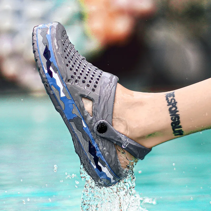 

Hot Sale Men Sandals Casual Shoes EVA Lightweight Sandles Unisex Colorful Shoes for Summer Beach Zapatos Hombre