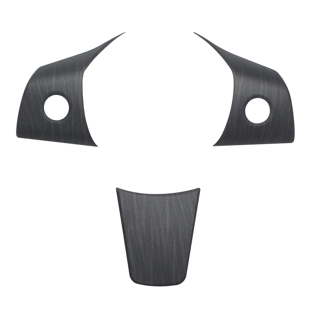 Auto Lenkrad Trim Für Tesla Modell 3 Modell Y Automotive Innen Aufkleber ABS Carbon Faser Patch Dekoration Zubehör – Detail 4