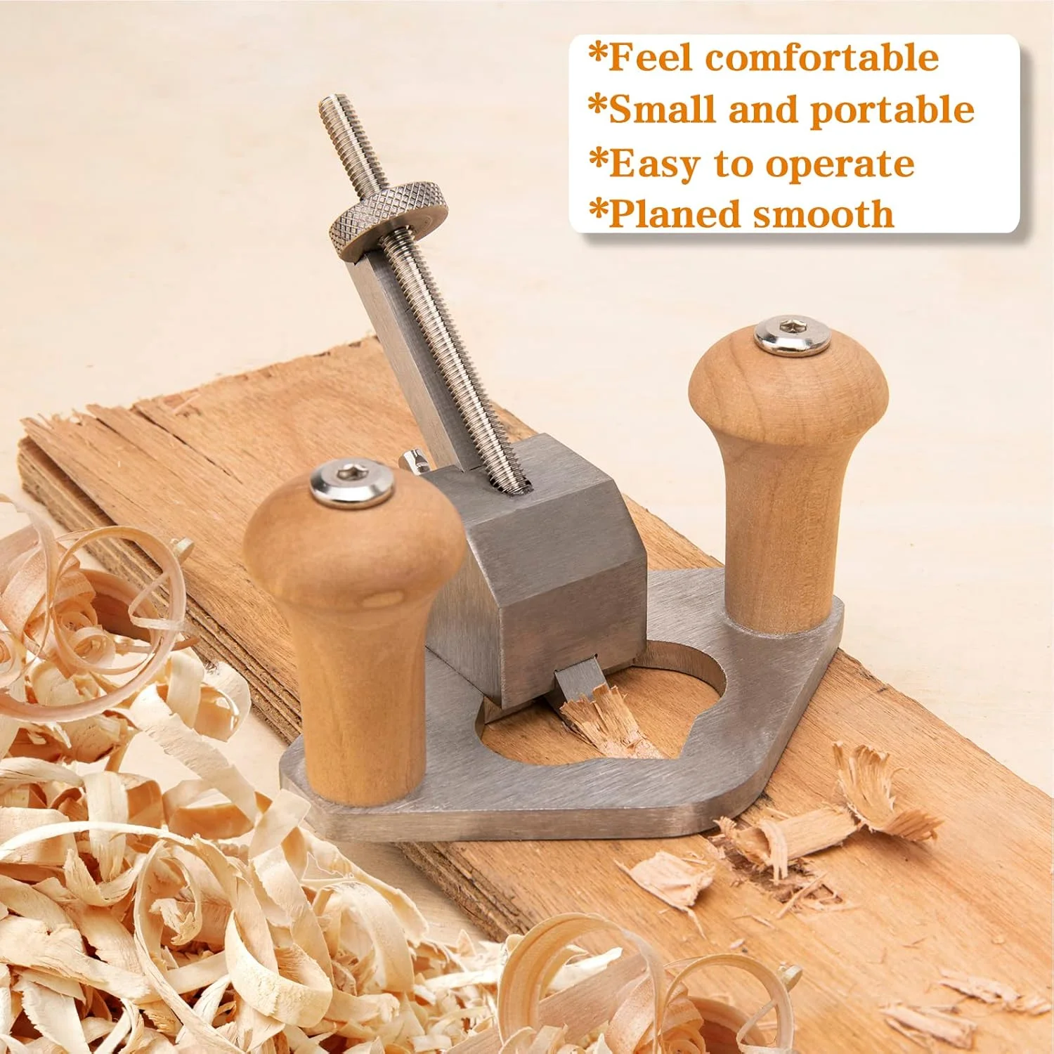 Handheld Adjustable Blade Woodworking Router Plane Tool