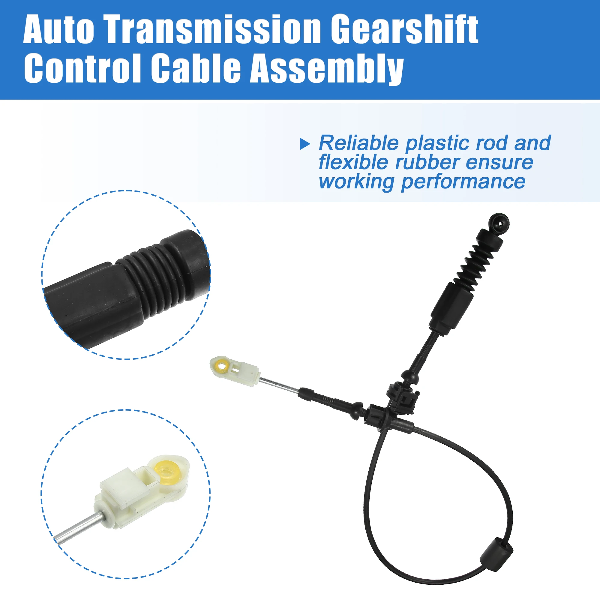 X Autohaux Auto Transmission Gear Shift Control Cable 10352529 For Chevrolet Corvette C5 C6 2003 2004 2005 10338402 10326083