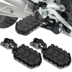 Motorcycle Highway Front Foot Pegs Rests Rotatable Footrest Footpegs For BMW R1250GS R1200GS ADV 2013-2023 F750GS F850GS S1000XR