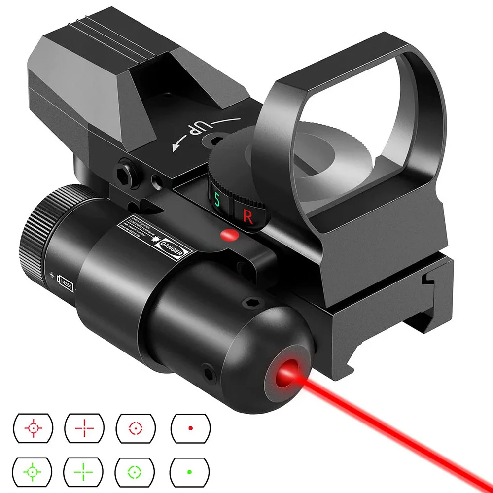 1X22X33mm-Red-Green-Dot-Sight-Reflex-Optics-Rifle-Scopes-With-Laser ...