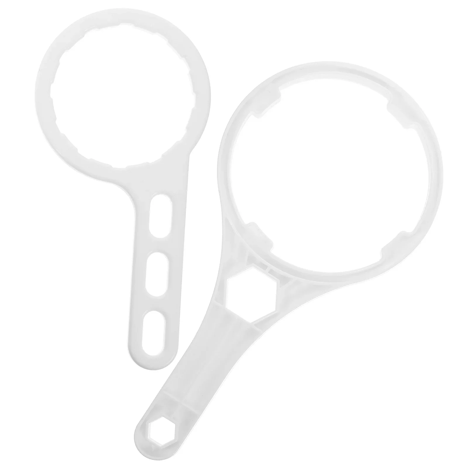 1 ชิ้นกรองเชลล์ประแจสําหรับ 10 นิ้วกรองน้ํากระป๋องเมมเบรน Spanner เครื่องมือพลาสติกเปลี่ยน 1