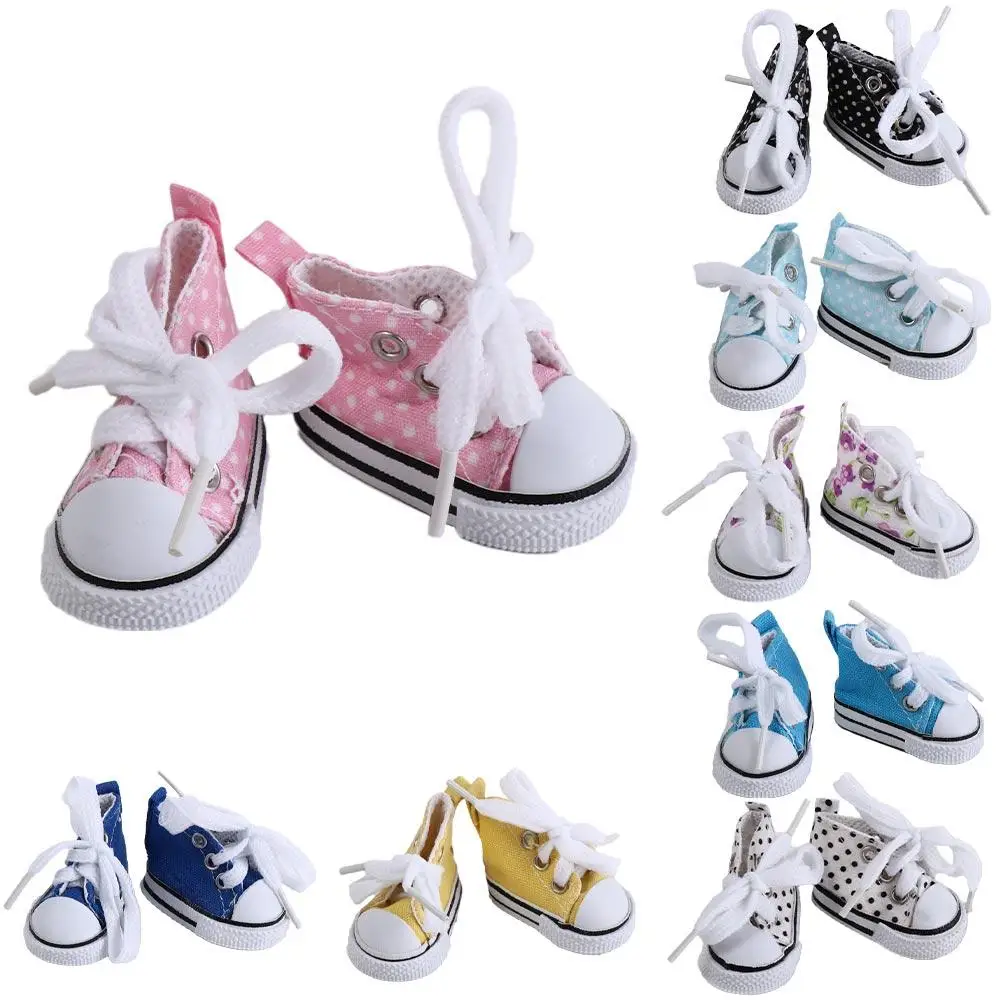 Sneakers Shoes Cute Mini Canvas Shoes Mini Kawaii Casual Canvas Shoes Plastic 5CM Mini Casual Shoes Children