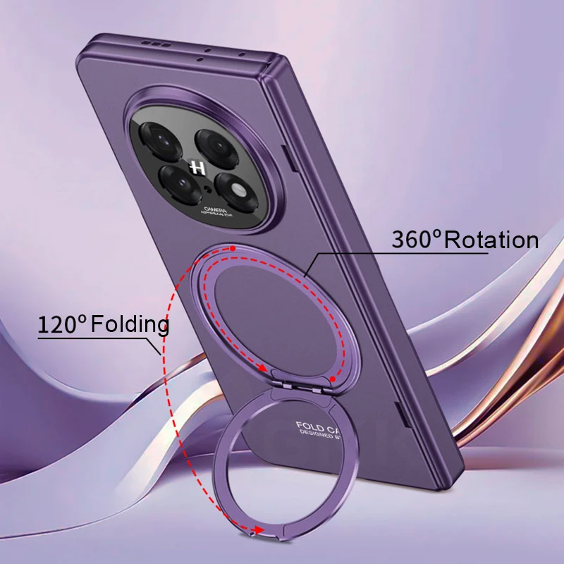 Magnetic Hinge 360 All-included Case for Oppo Find N5 Outer Screen Glass Magneti