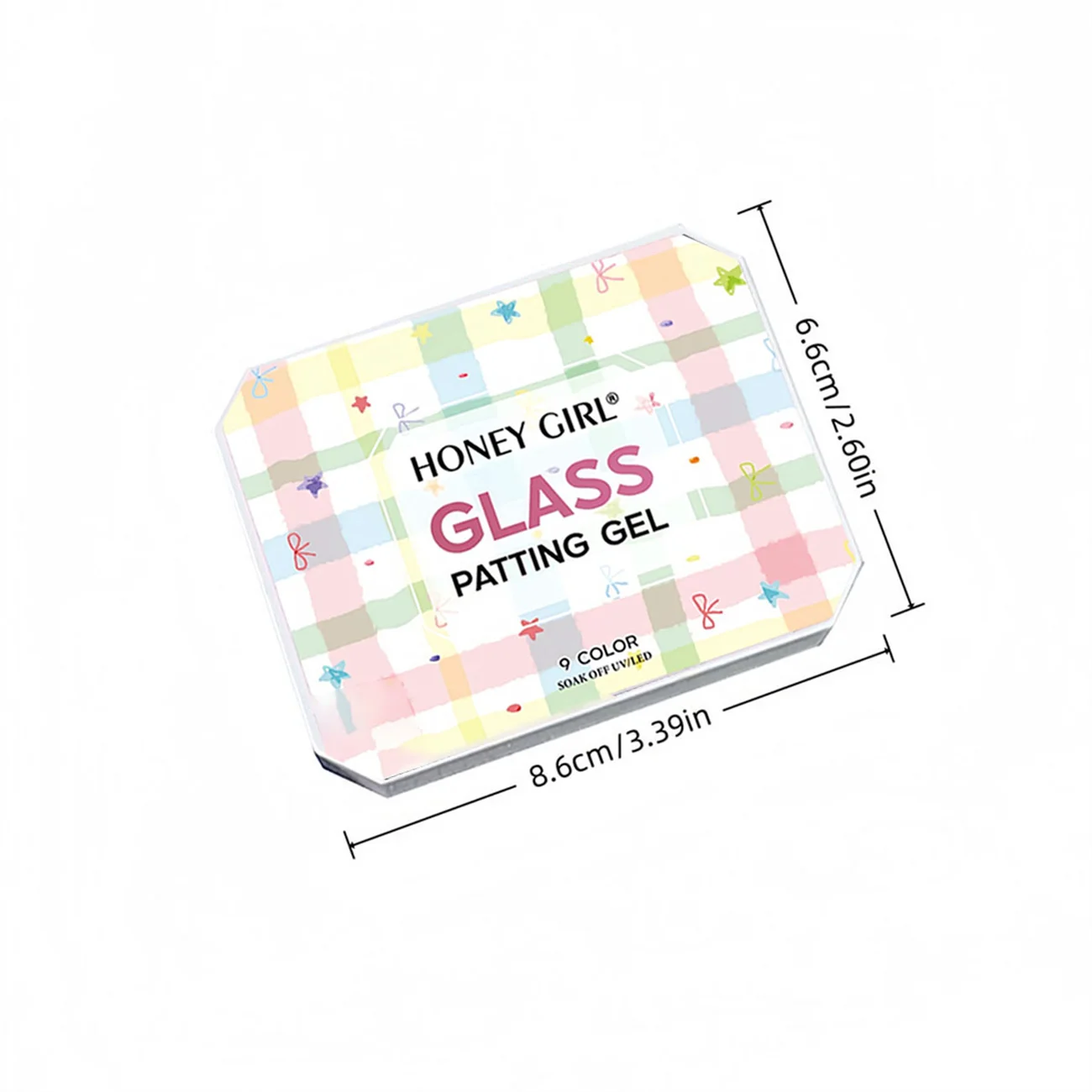 Candy Jelly Color Solid Glass Patting Gel - Amber Brown Red Japanese Style Transparent Nail Polish