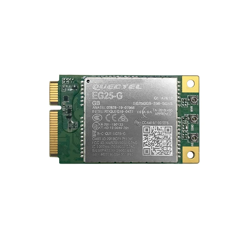 

Quectel EG25-G EG25GGB-MINIPCIE / EG25GGB-MINIPCIE-S Mini Pcie CAT4 Module for Global Band With Sim Card Slot