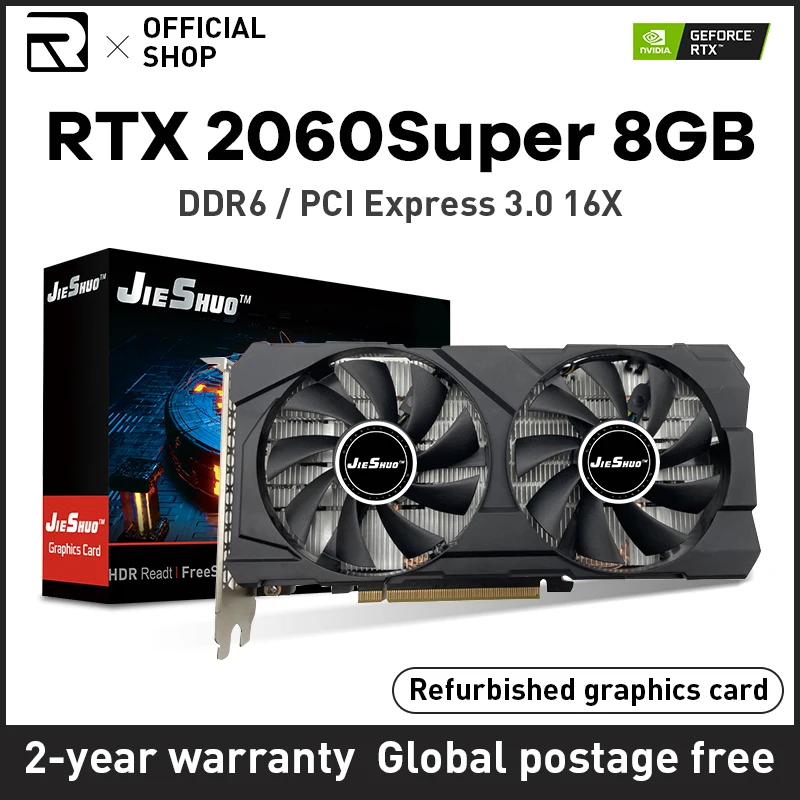 Nvidia rtx2060super 8gb placa gráfica rtx 2060 super gaming suppor ...