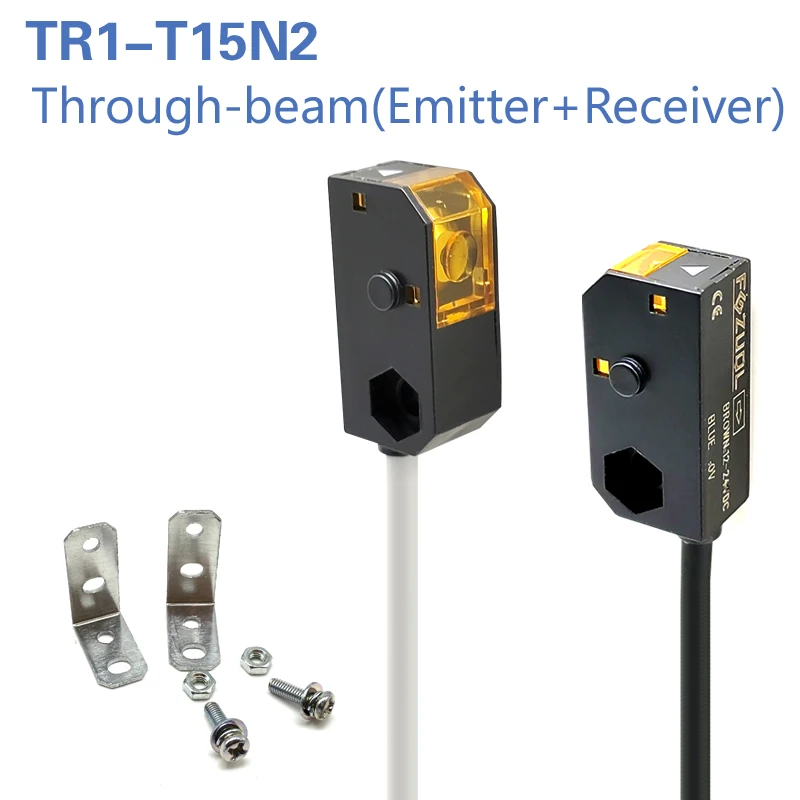 Photoelectric Sensor Ultra Small Type Infrared Sensor TR1-T15N2 TR1-D03N1 Beam Type