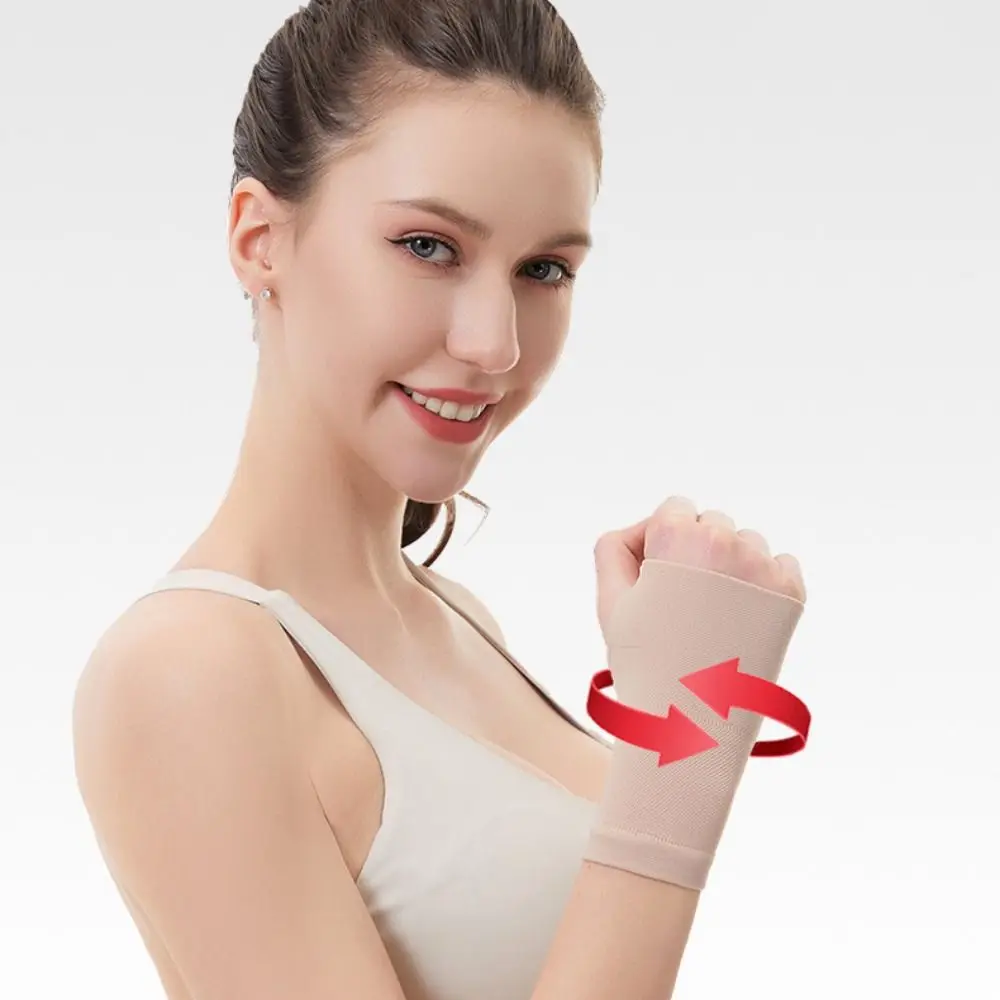 Handgelenkschutzbänder aus Polyurethanfaser, atmungsaktiv, gegen Verstauchungen, schweißabsorbierend, elastisches Armband, lindert Ermüdung – Detail 11