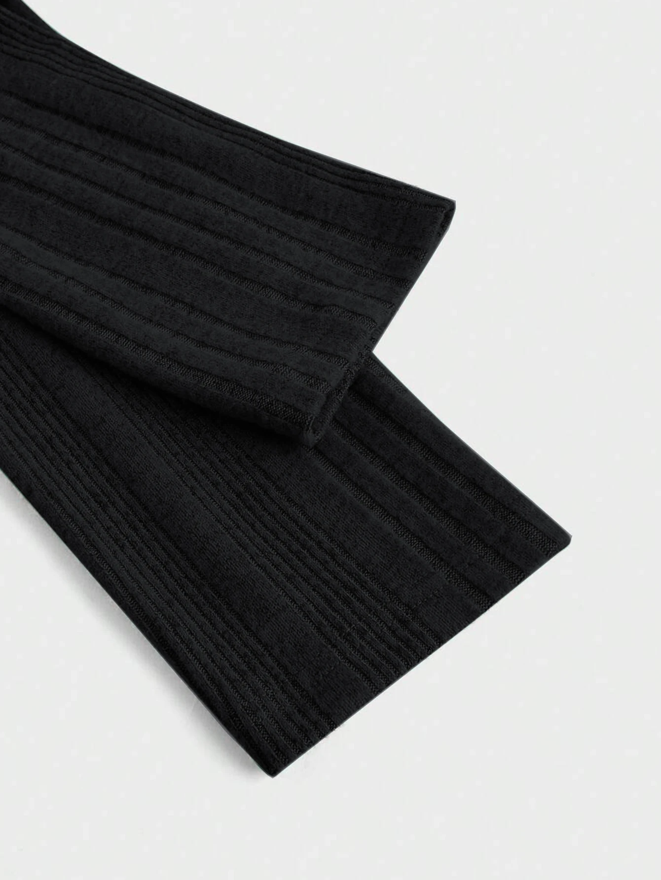Herren Rollkragenpullover Einfarbig Gestreift Langarm Lässiger Schnitt T-Shirt für Herbst und Winter – Detail 18