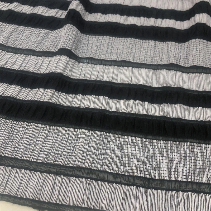 Pleated Polyester Fabric 1