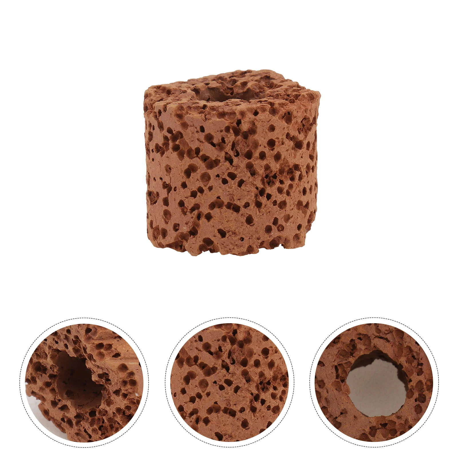 Aquatic Planting Ring Ceramics Tools Water Fixed Ring Filter Aquarium Weights Pottery Gravity 30 Pcs