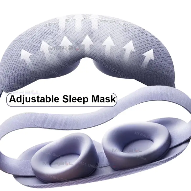 3D Eye Mask for Sleeping Blindfold Sleep Mask Block Out Light Slaapmasker Sleep Eyes Shade Sleeping Aid Eyepatch Adjustable