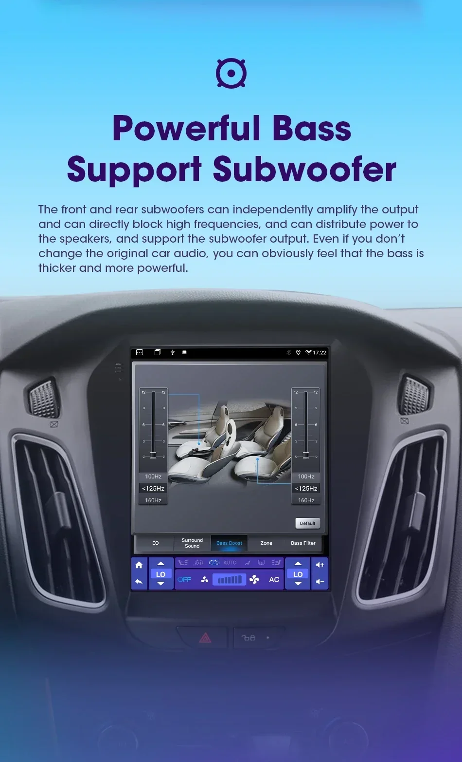 Srnubi 9,7 ''Android Auto Radio Für Ford Focus 3 2011-2019 Navigation Stereo Multimedia Player Carplay Vertikale Bildschirm kopf Einheit – Detail 16