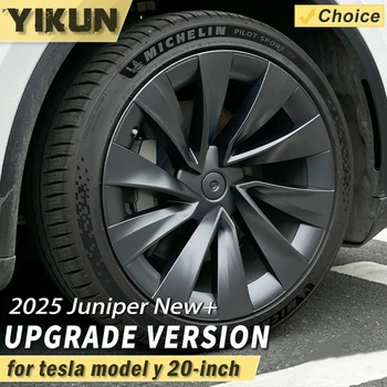 4PCS Hubcaps 20 Inch for Tesla Model Y Juniper 2025 Performance Helix 2.0 Wheel Cover Automobile Hub Cap Full Rim Accessories 1