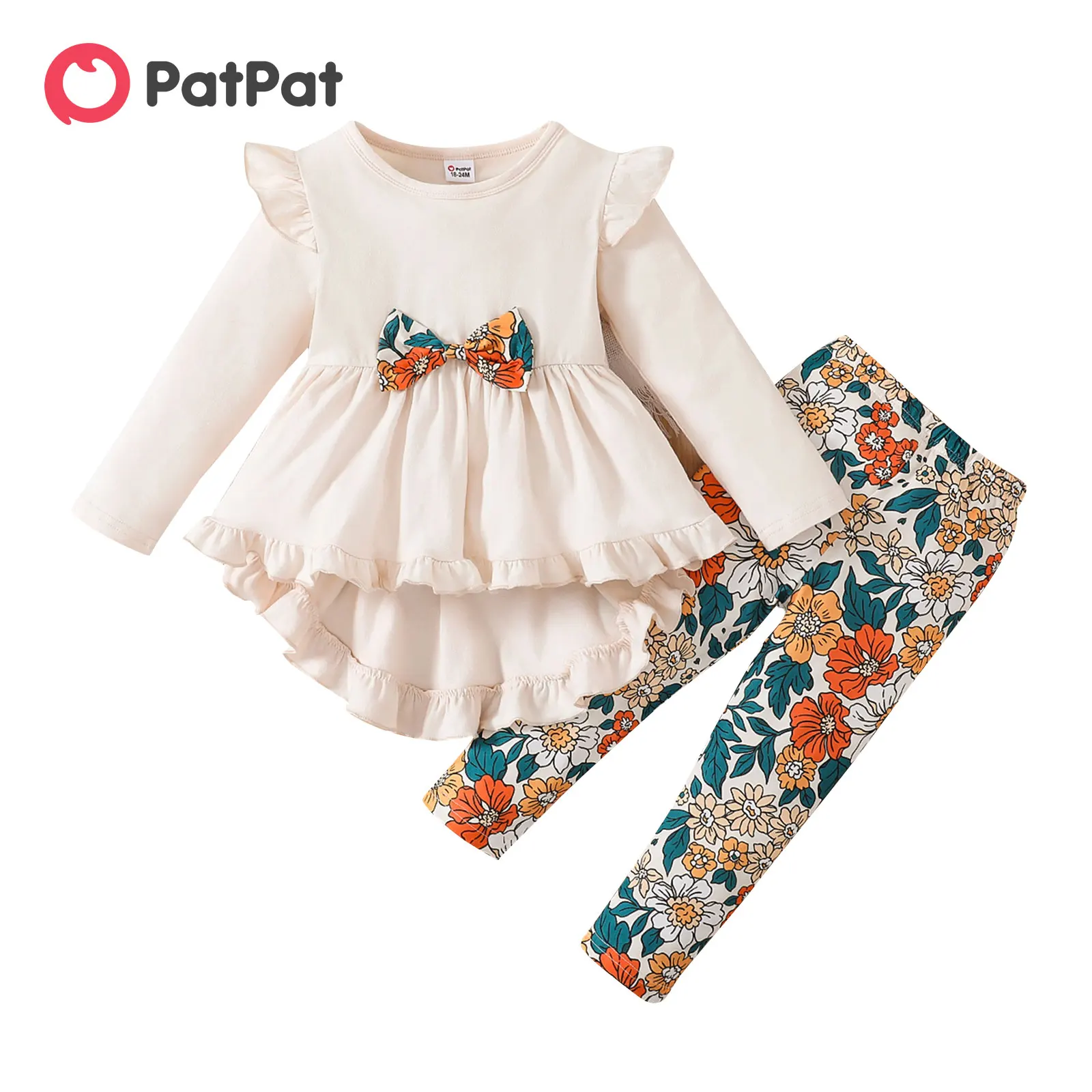 Children Clothing Patpat 2 Pcs Set Child Girl Patpat Toddler Girl