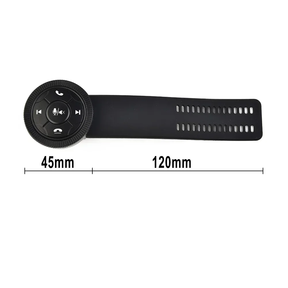 Wireless Bluetooth-Compatible Media Button Remote Controller Car Motorcycle Steer Wheel MP3 Music Play Accessories wireless remote control,wireless remote controller,wireless media remote,wireless media controller,media remote controller