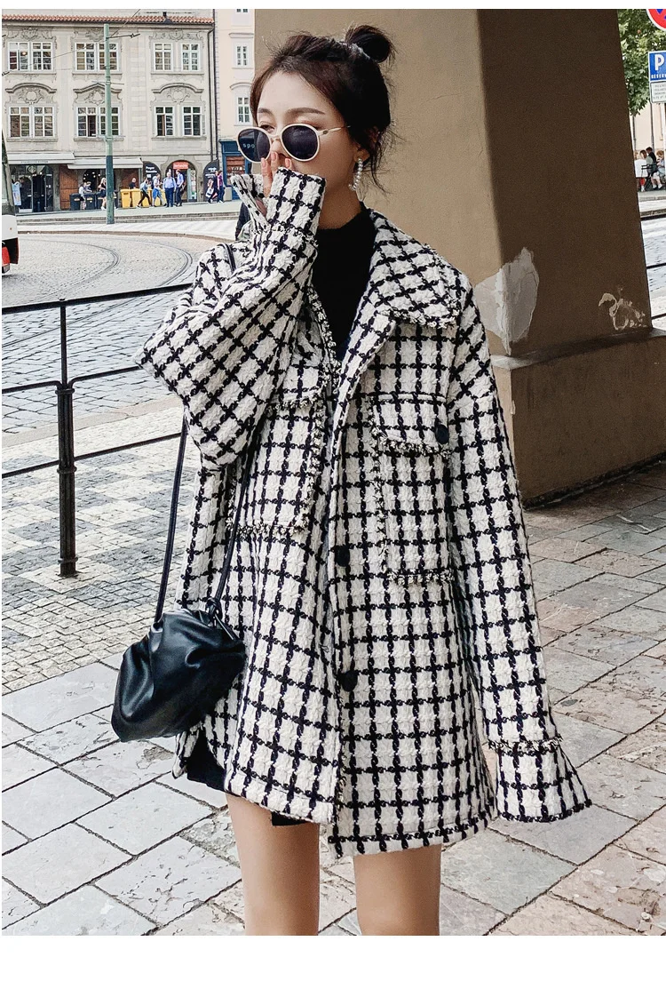 LANMREM 2022 Women Winter New Black 