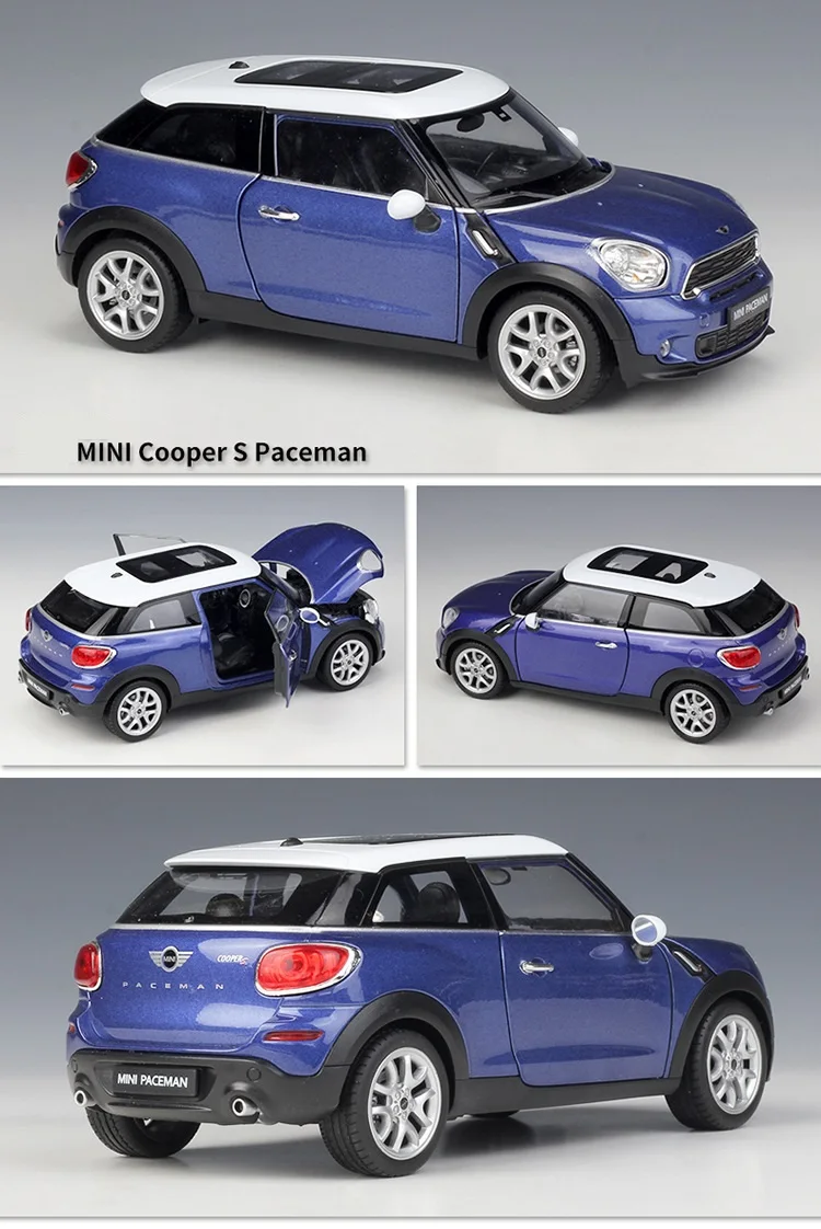 Welly 1:24 bmw mini cooper s paceman