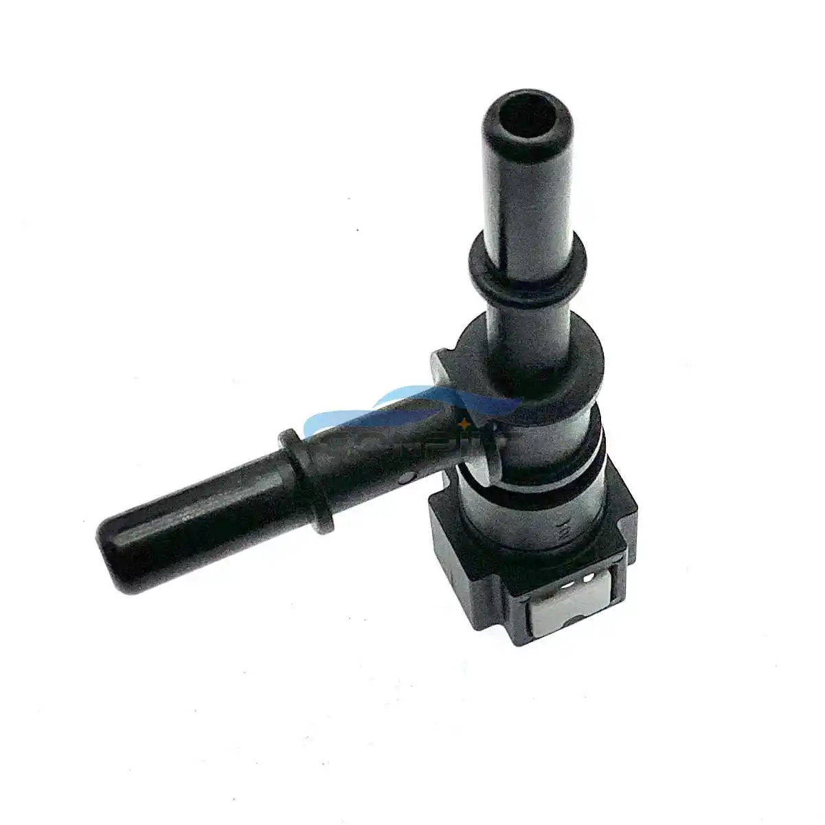 1PC 7.89 three-way automobile fuel pipe quick connector gasoline diesel filter female connector quick plug housing