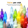 36/60/84/120-Color Acrylic Paint Marker Pen Sets - Ideal for Artists. Use on Rock Painting, Glass, Ceramic, Fabric, DIY Cards. 5