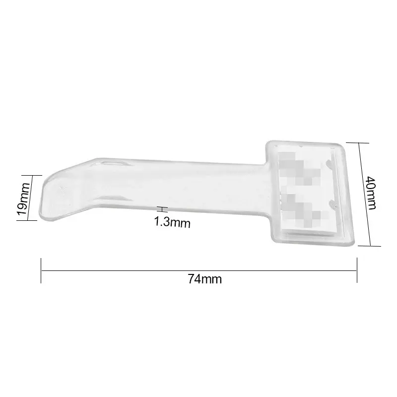 Car Styling Parking Ticket Holder Fastener Card Holder Invoice Receipt Mounting Fastener Plastic Organizer Windshield Sticker - Image 6