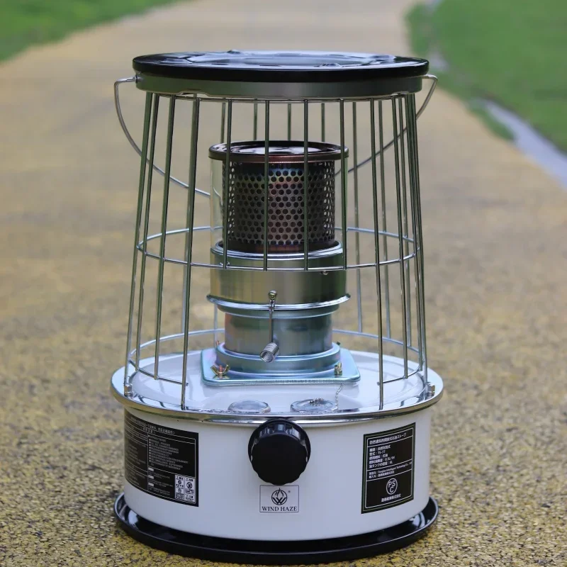 アウトドアヒーター 灯油 温度計付き 収納バッグ付き アルパカ