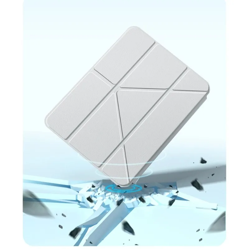 Versatile Shockproof Tablet Cover with PU Leather and Multi-Angle Stand