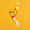 Cat Hanging Teasing Toy Hanging Door Elastic Rope Teasing Stick Feather Teasing Cat Dog Pet Supplies Teasing Stick 2