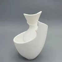 Minimalist Light Luxury Decorative Vase, Living Room Entryway Tabletop Flower Arrangement Ornament, Nordic Style Artistic 3